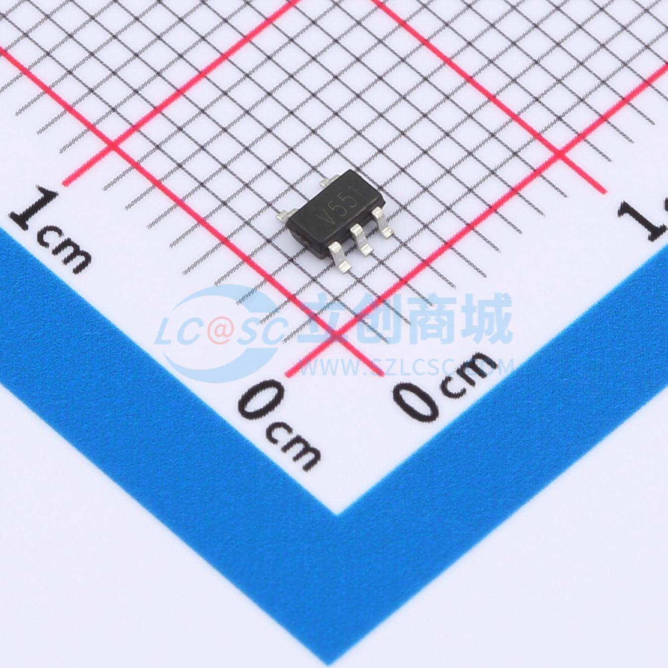 点击查看大图 LMV551M5/TR实物图