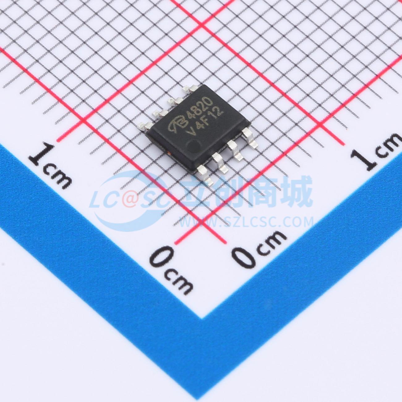 点击查看大图 AO4820-VB实物图