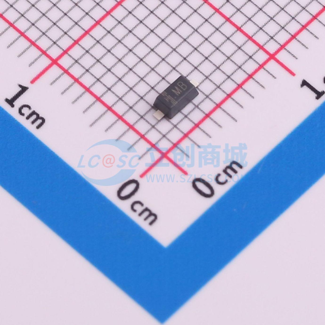 点击查看大图 BAT54W1实物图