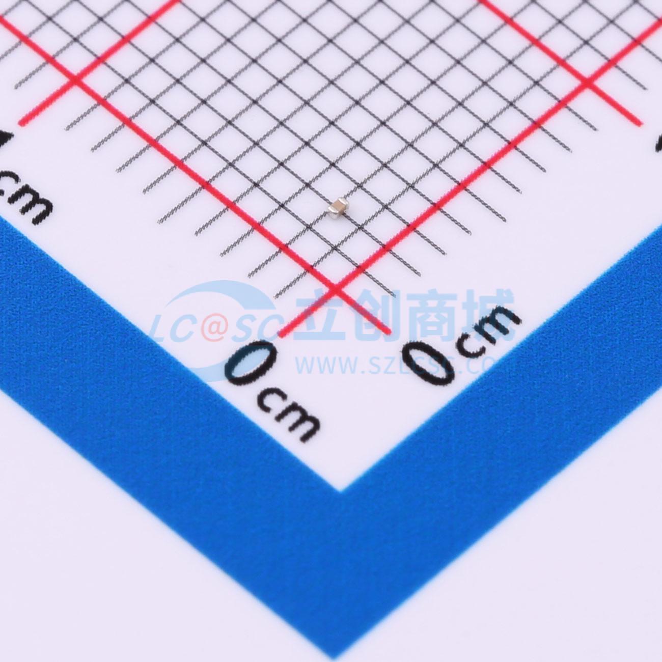 点击查看大图 CGA0201X5R224K160ET实物图