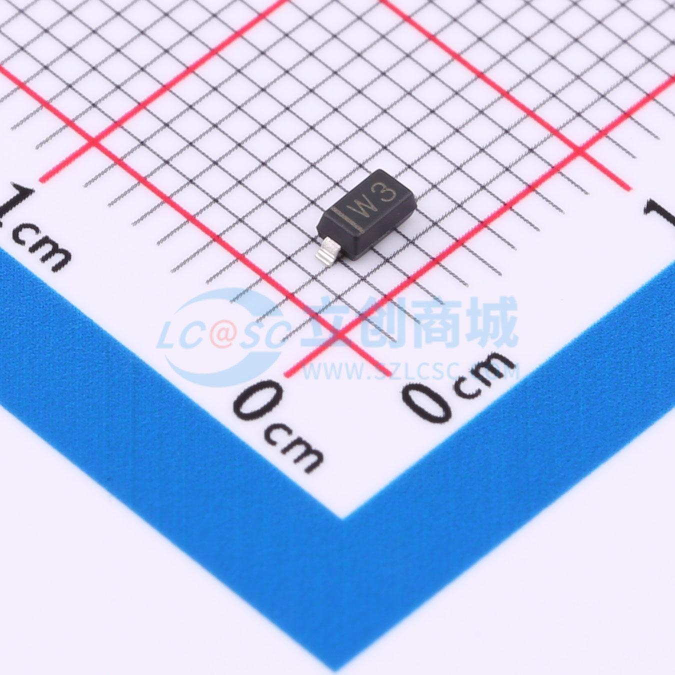 点击查看大图 BZT52C3V3实物图