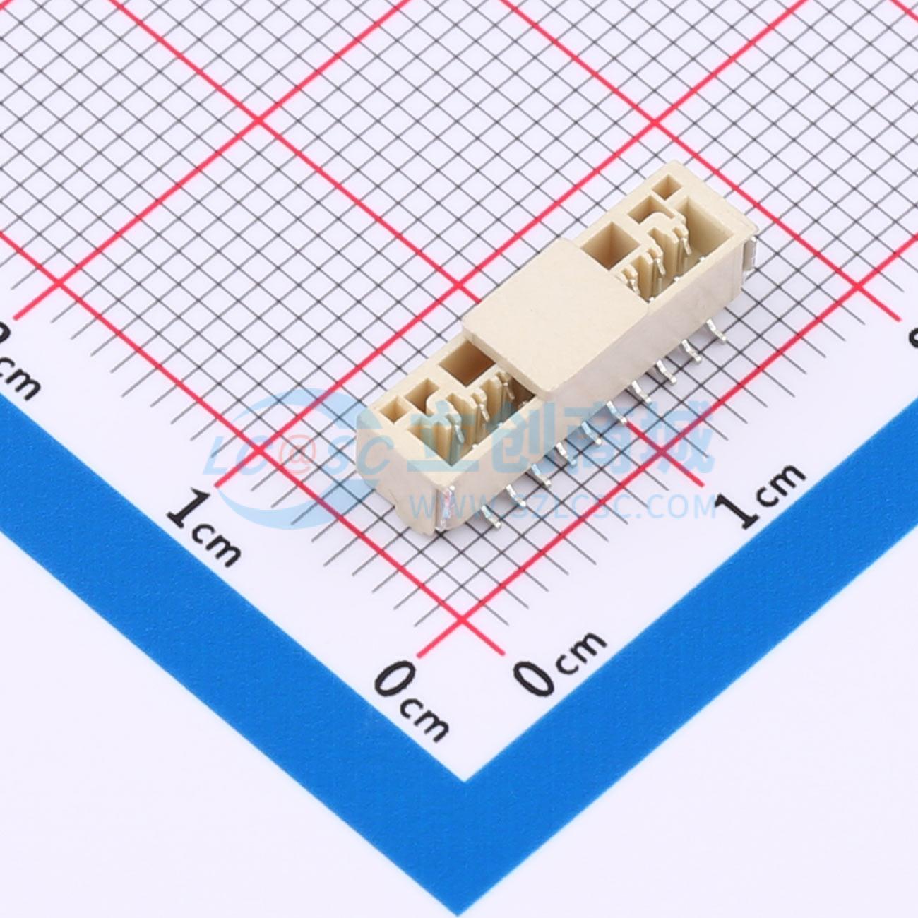 WAFER-GH1.25-10PLT-W1-P实物图