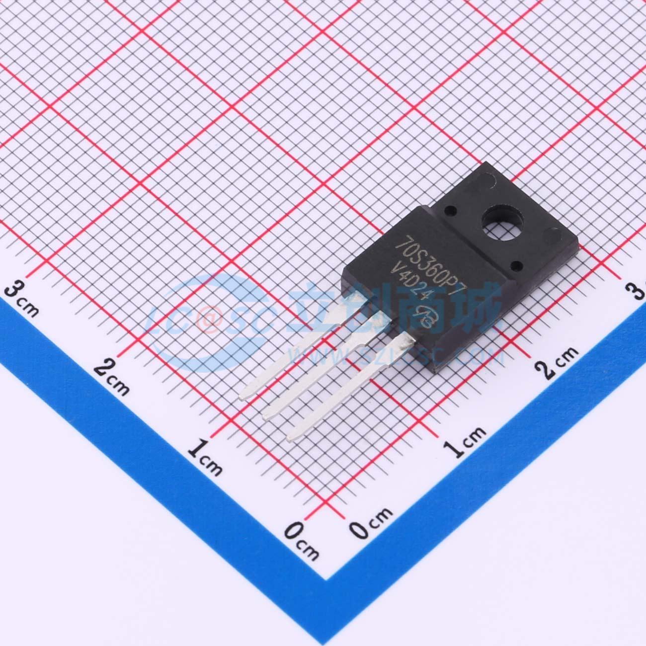 点击查看大图 IPA70R360P7S-VB实物图