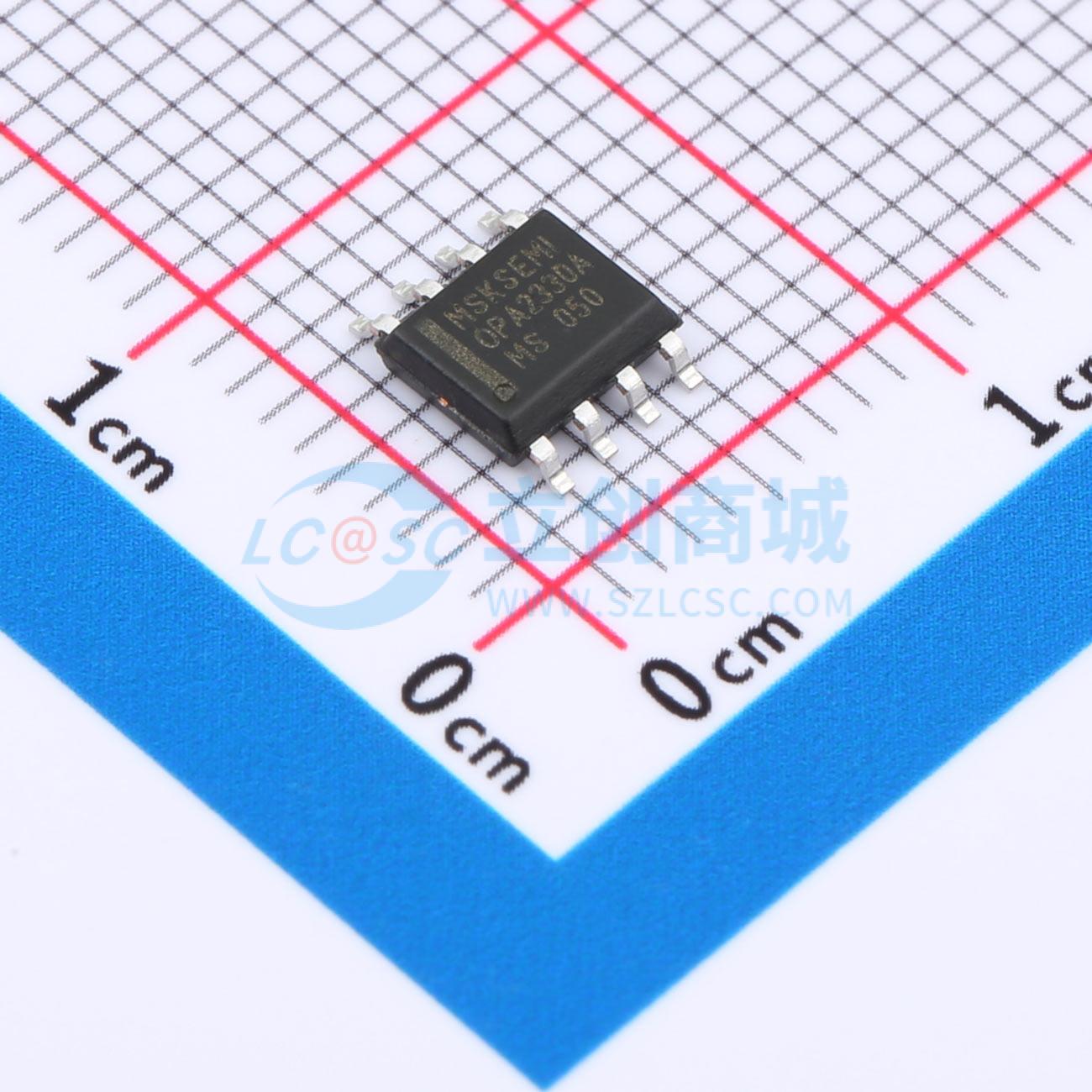 点击查看大图 OPA2330AIDR-MS实物图