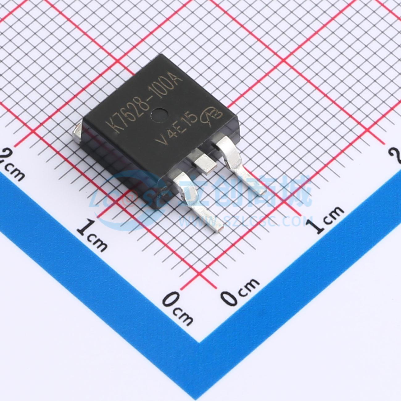 点击查看大图 BUK7628-100A-VB实物图