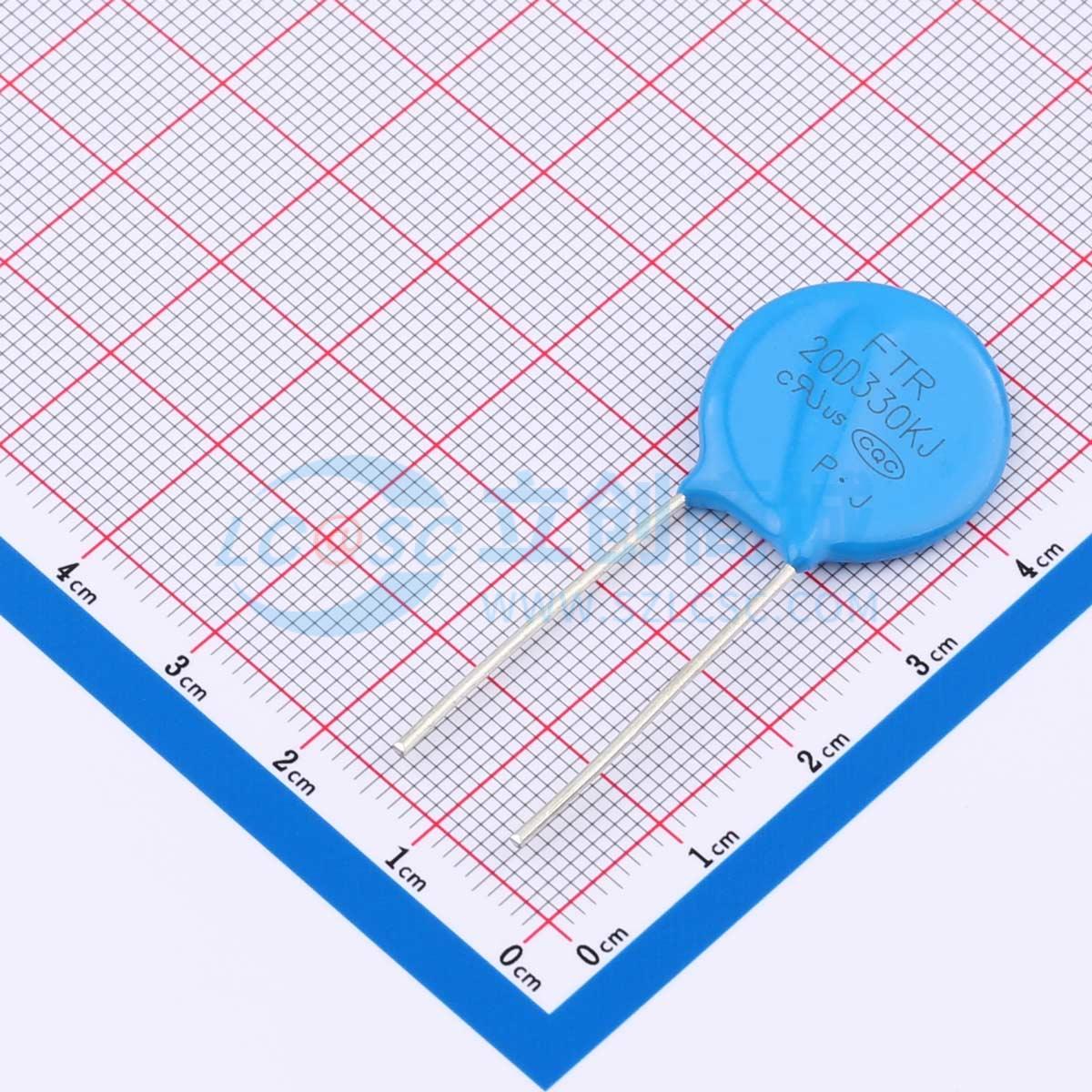 点击查看大图 FTR20D330KJ实物图