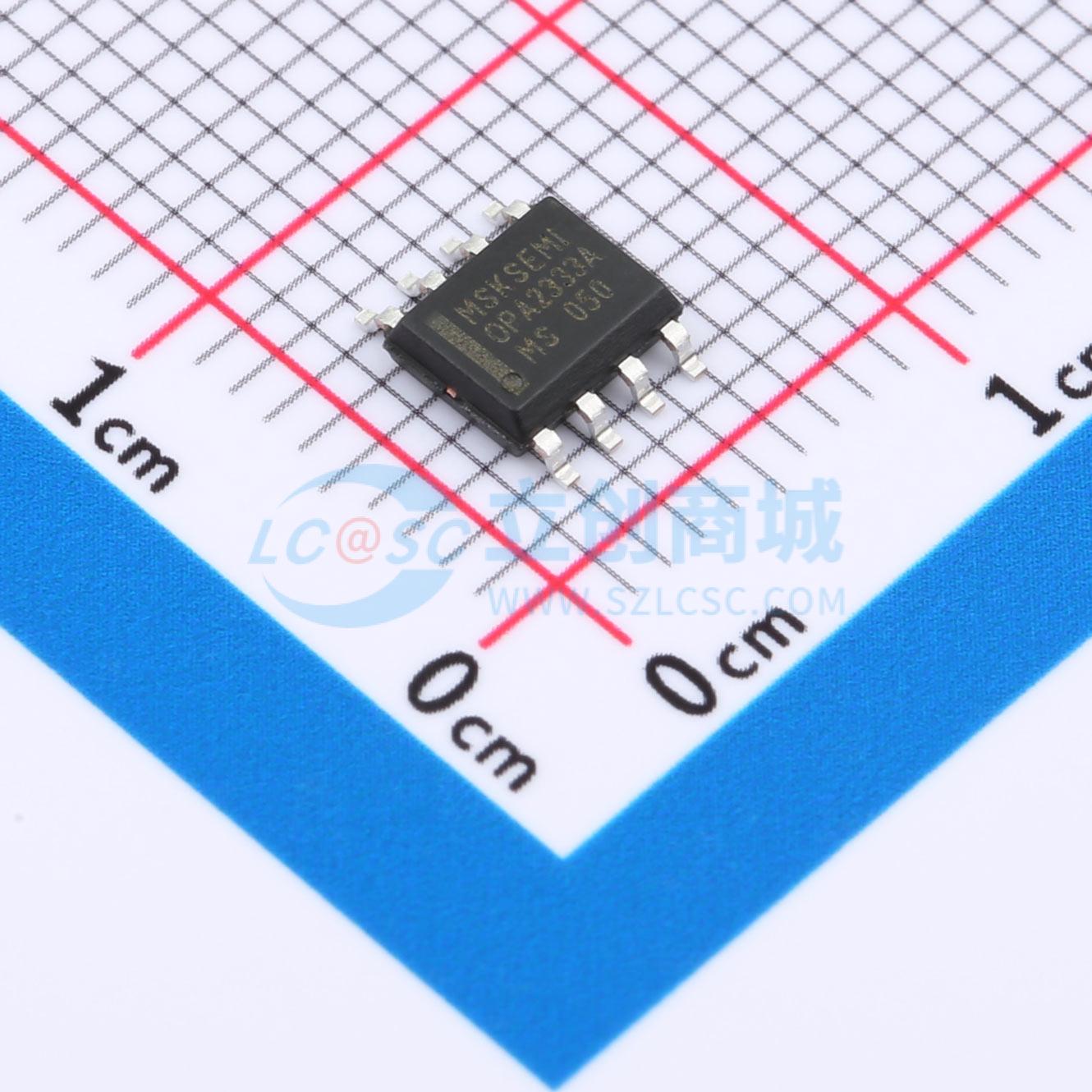点击查看大图 OPA2333AIDR-MS实物图