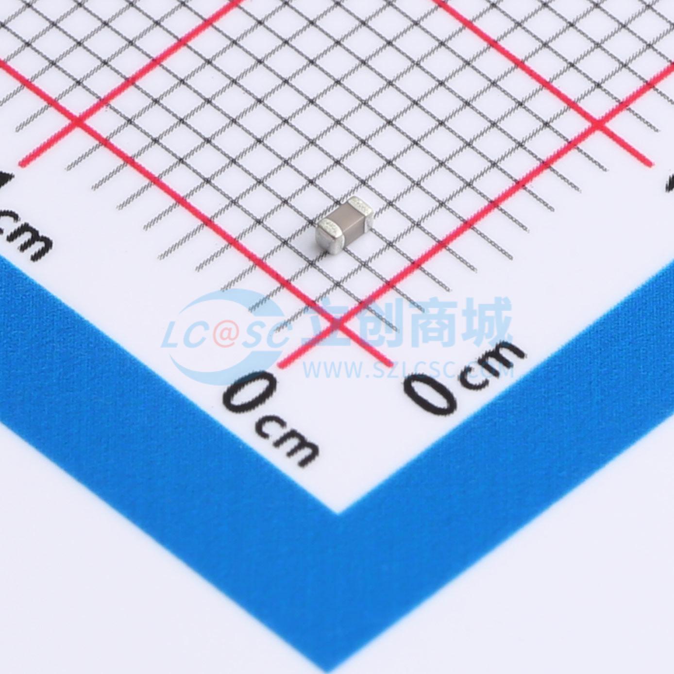 CGA0603C0G750J500JT实物图