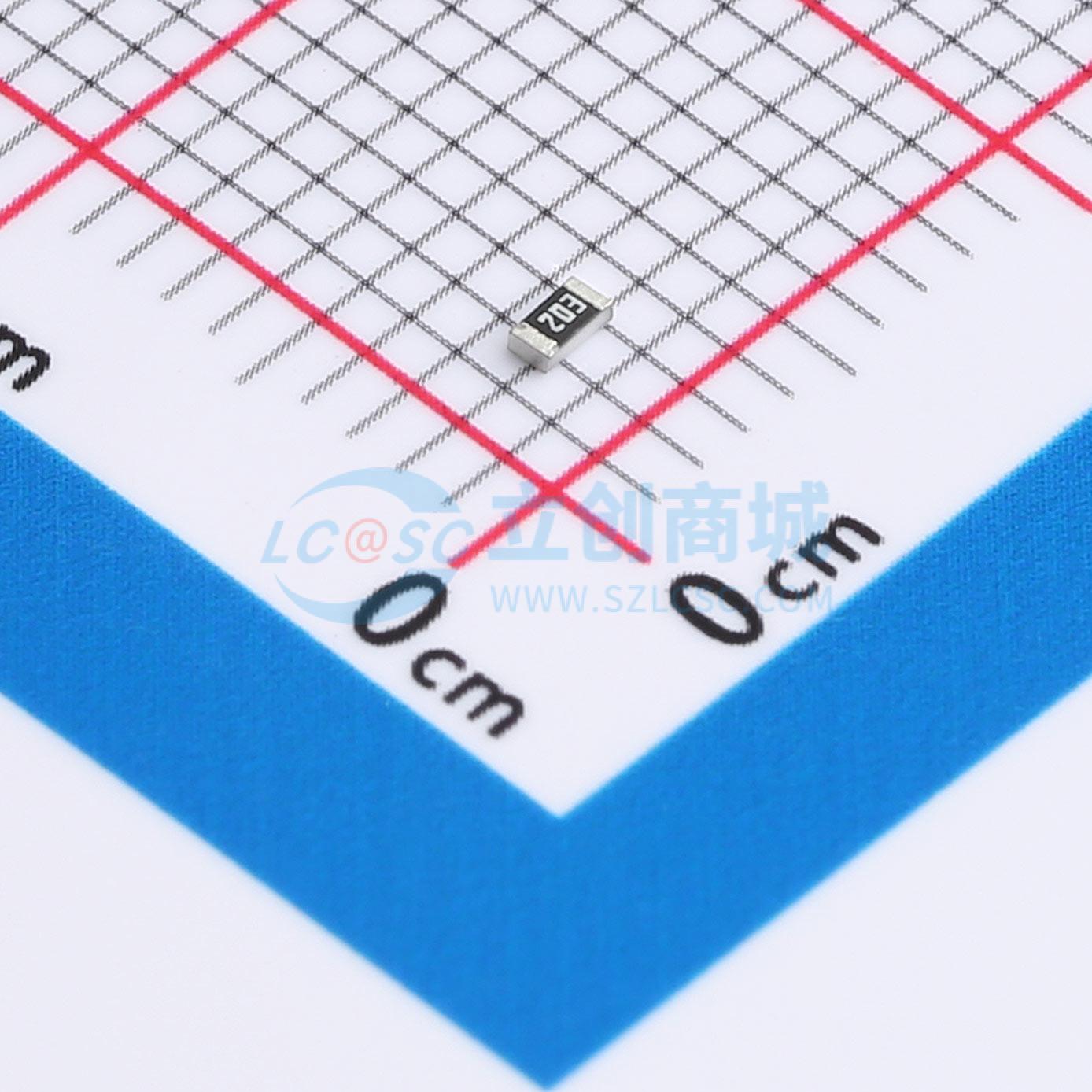 点击查看大图 FRQ0603J203 TS实物图