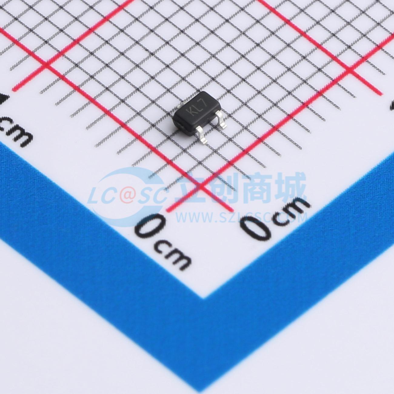 点击查看大图 BAT54CW实物图