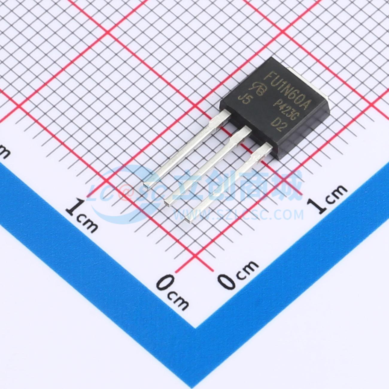 点击查看大图 FU1N60A-VB实物图