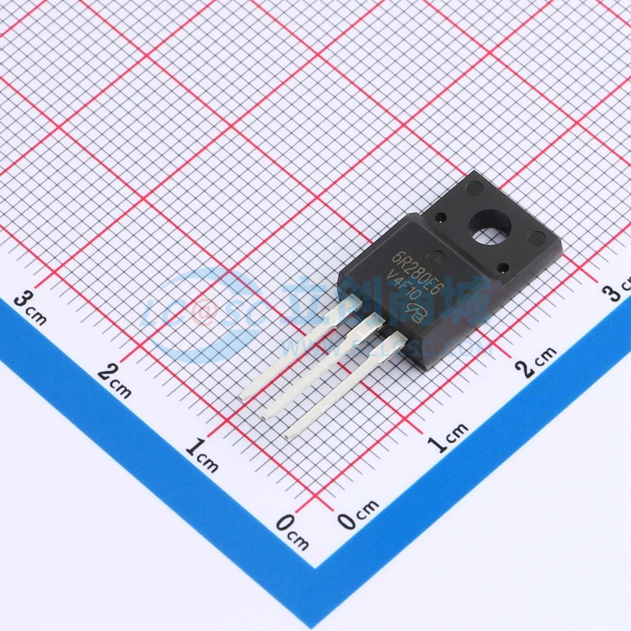 6R280E6-VB TO220F实物图