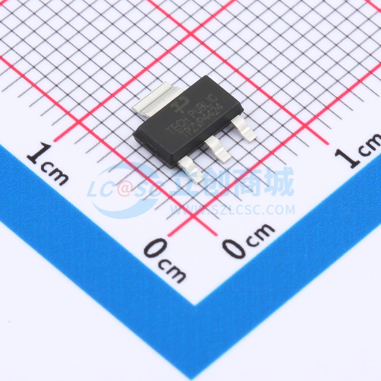 点击查看大图 TPZVP4424GTA实物图