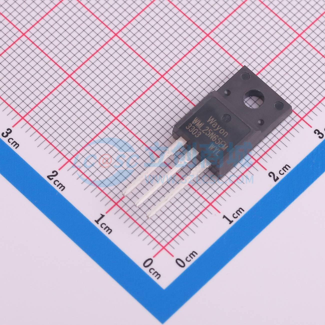 点击查看大图 WML25N65EM实物图