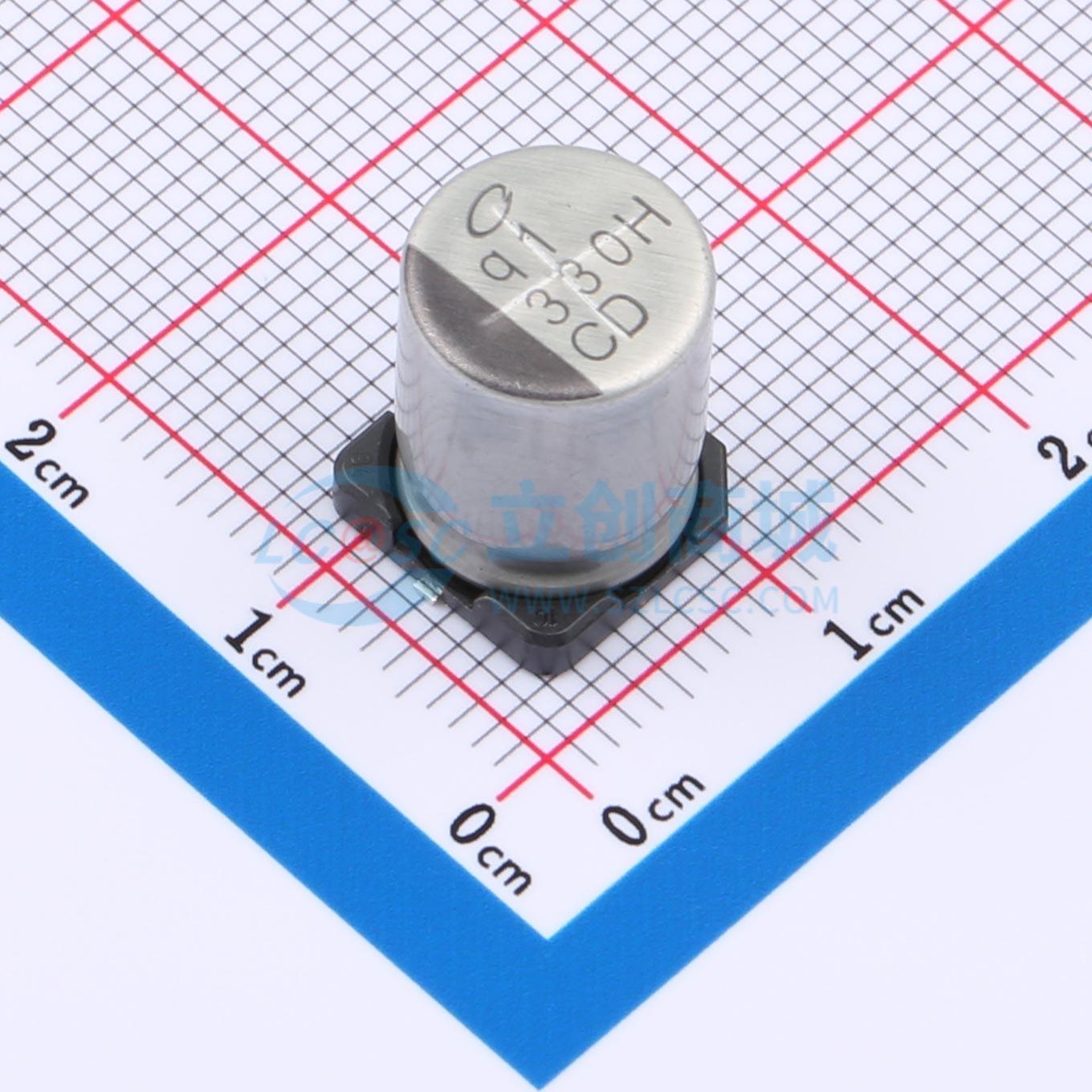 UCD1H331MNL6GS实物图