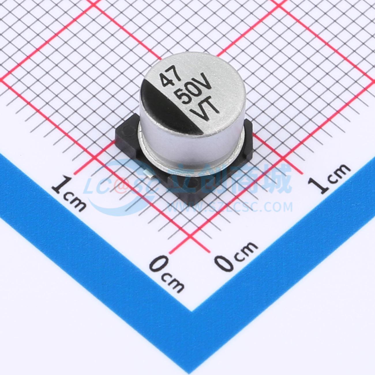 VT1H470M-CRF65实物图