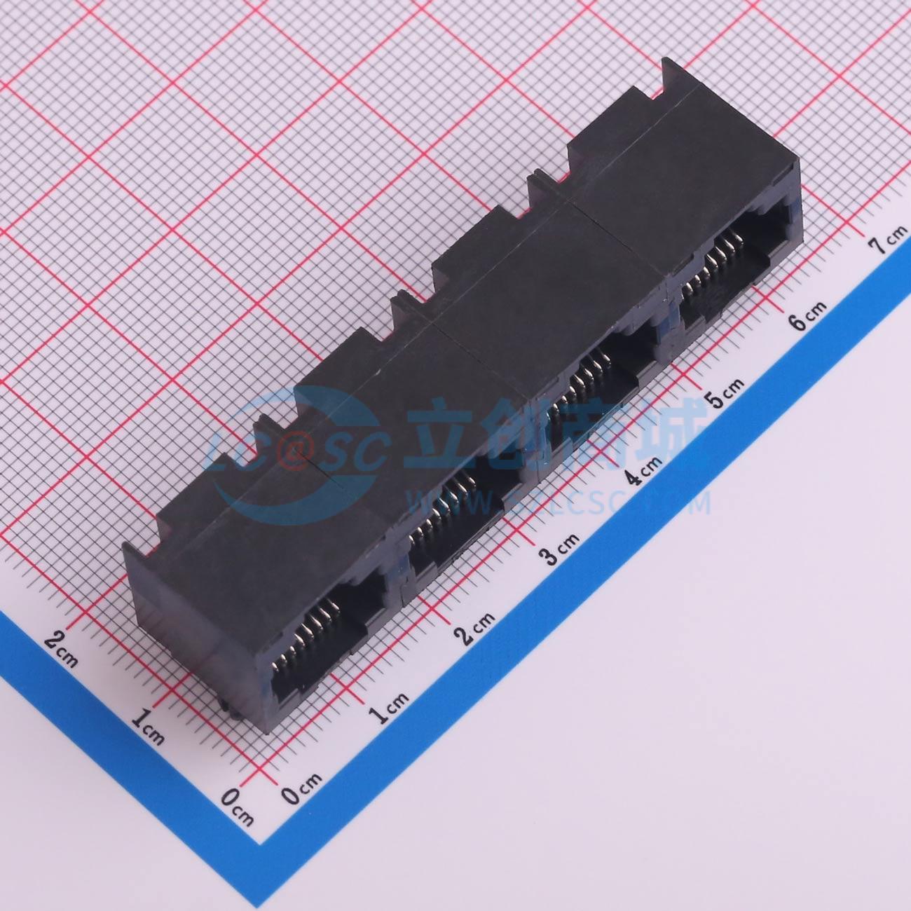 点击查看大图 HC-RJ45-5JA-4-6实物图