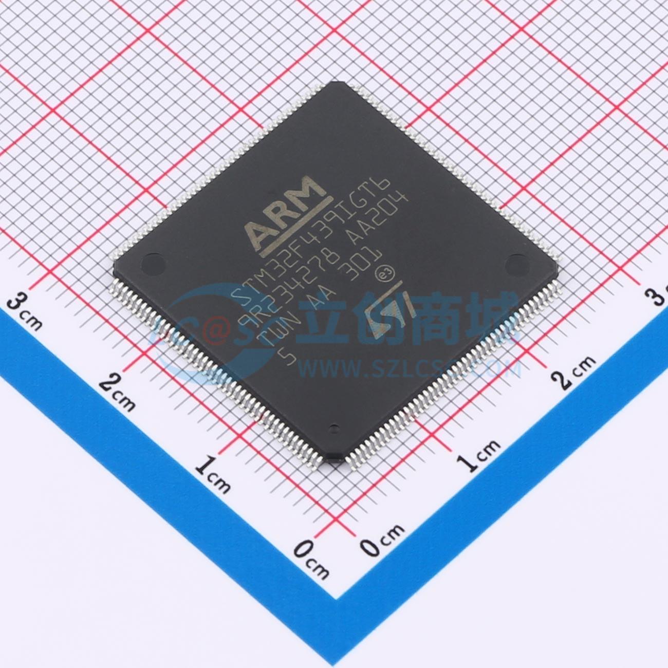 点击查看大图 STM32F439IGT6实物图