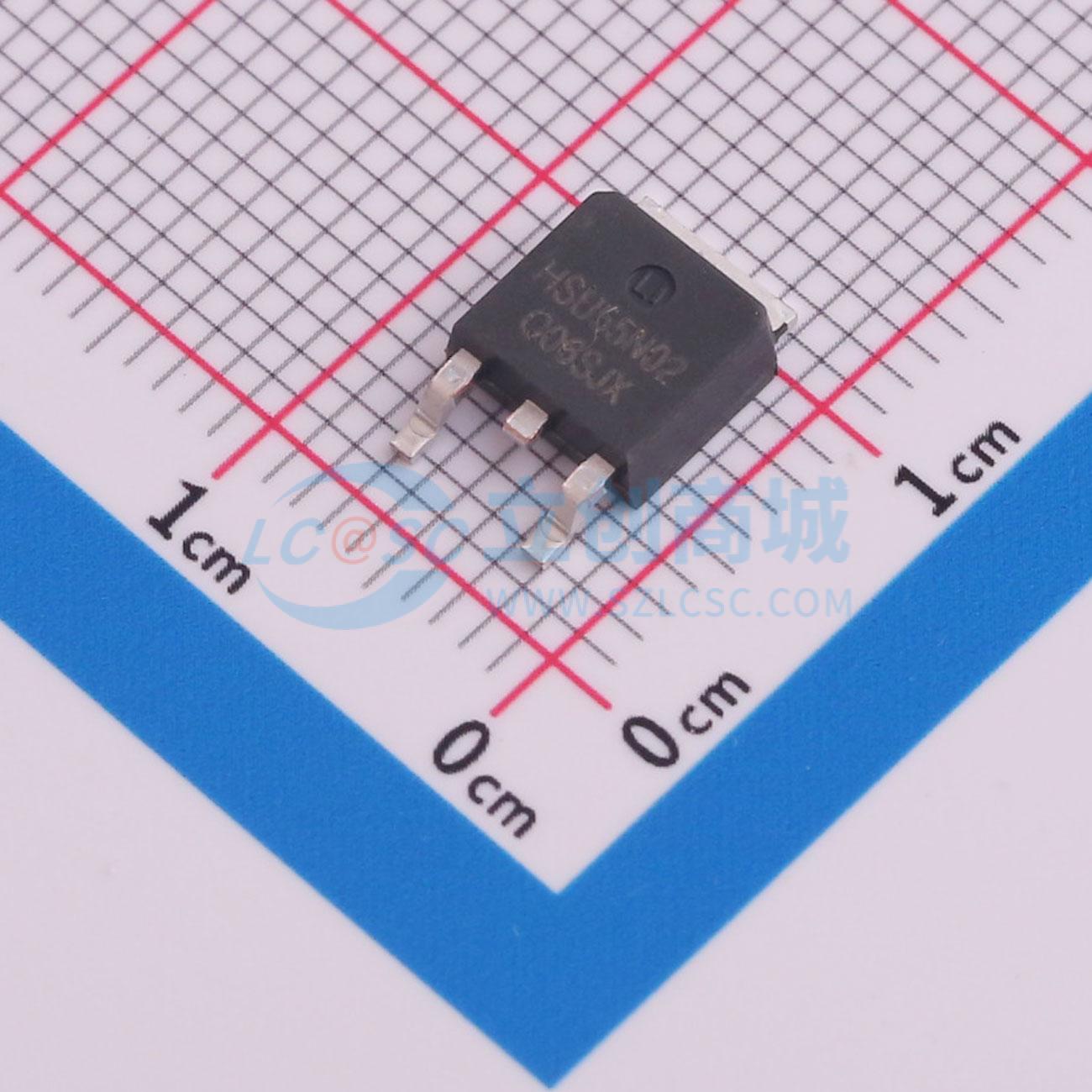 点击查看大图 HSU55N02实物图
