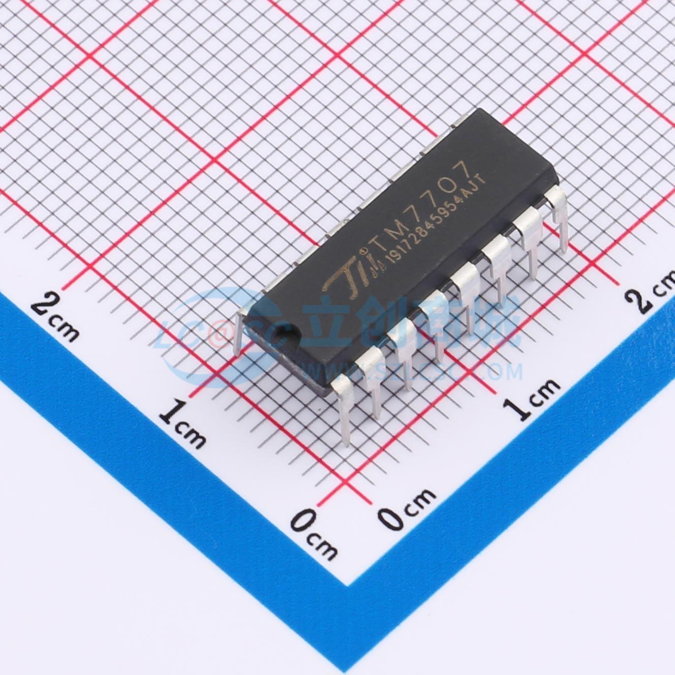 点击查看大图 TM7707-DIP16实物图