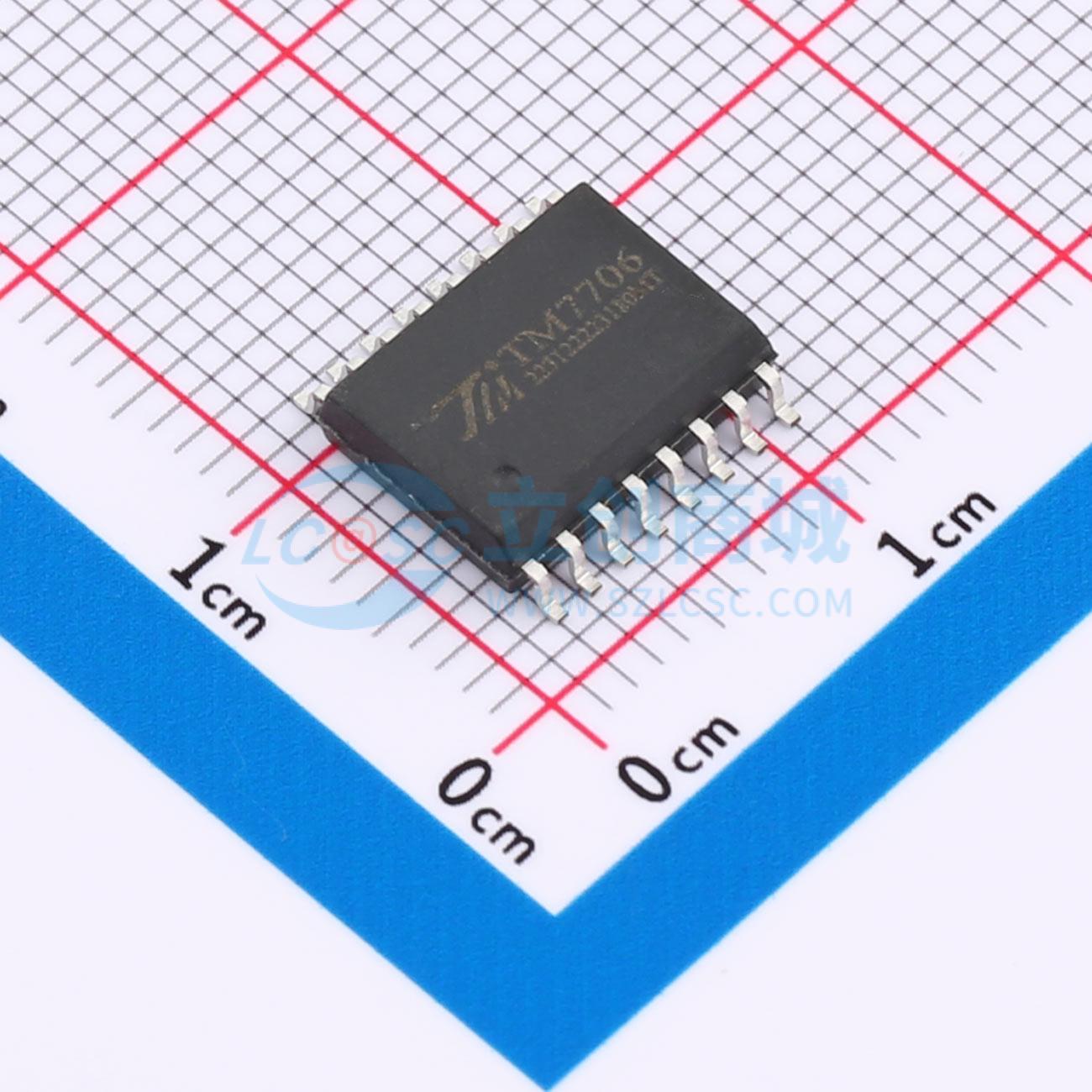 点击查看大图 TM7706-SOP16实物图
