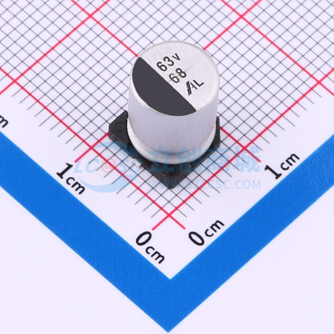 点击查看大图 GVL1J686M0810CN实物图