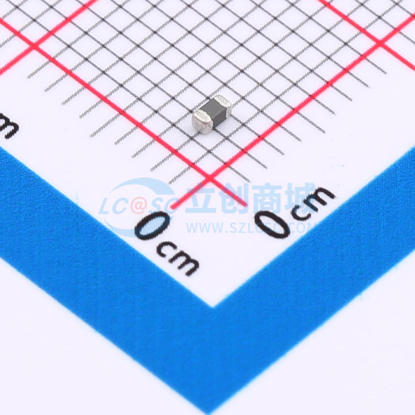 点击查看大图 XRCB1608U310-1R0TF实物图