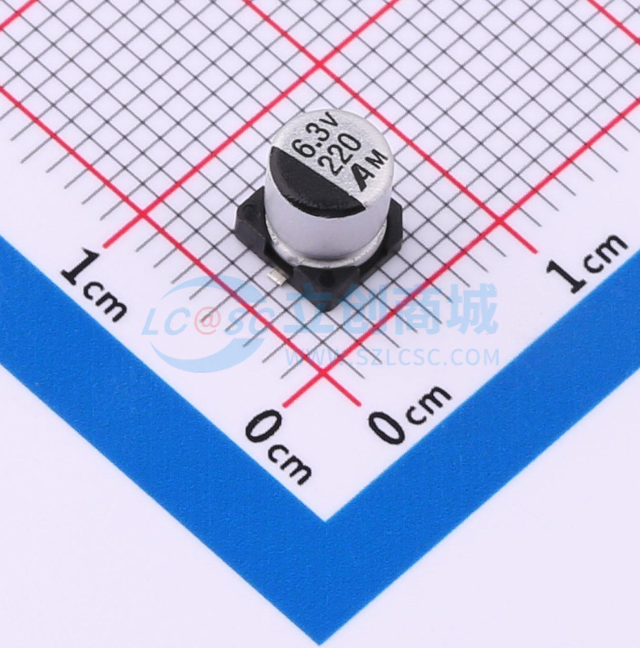 点击查看大图 GVM0J227M0506CN实物图