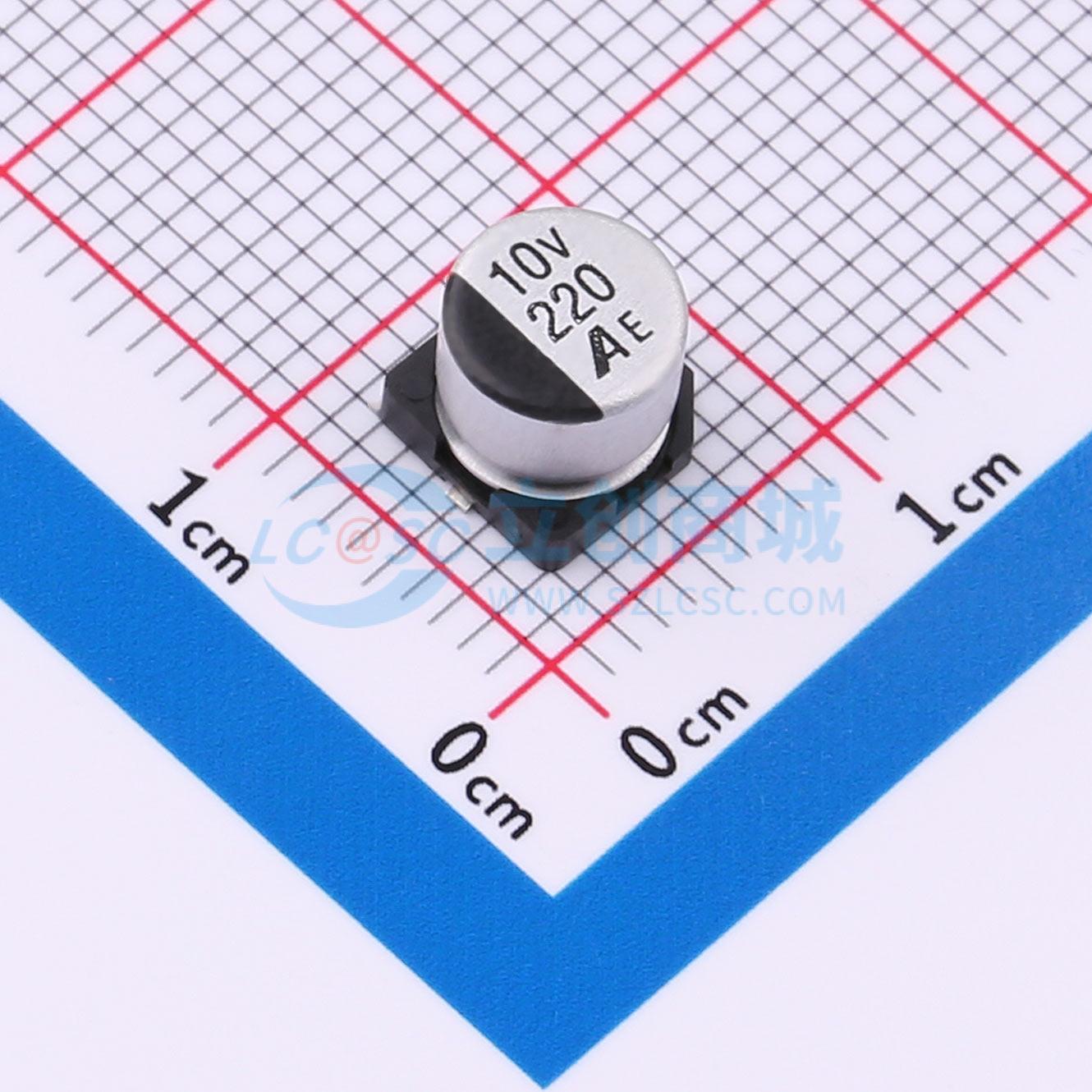 点击查看大图 GVE1A227M0606CN实物图