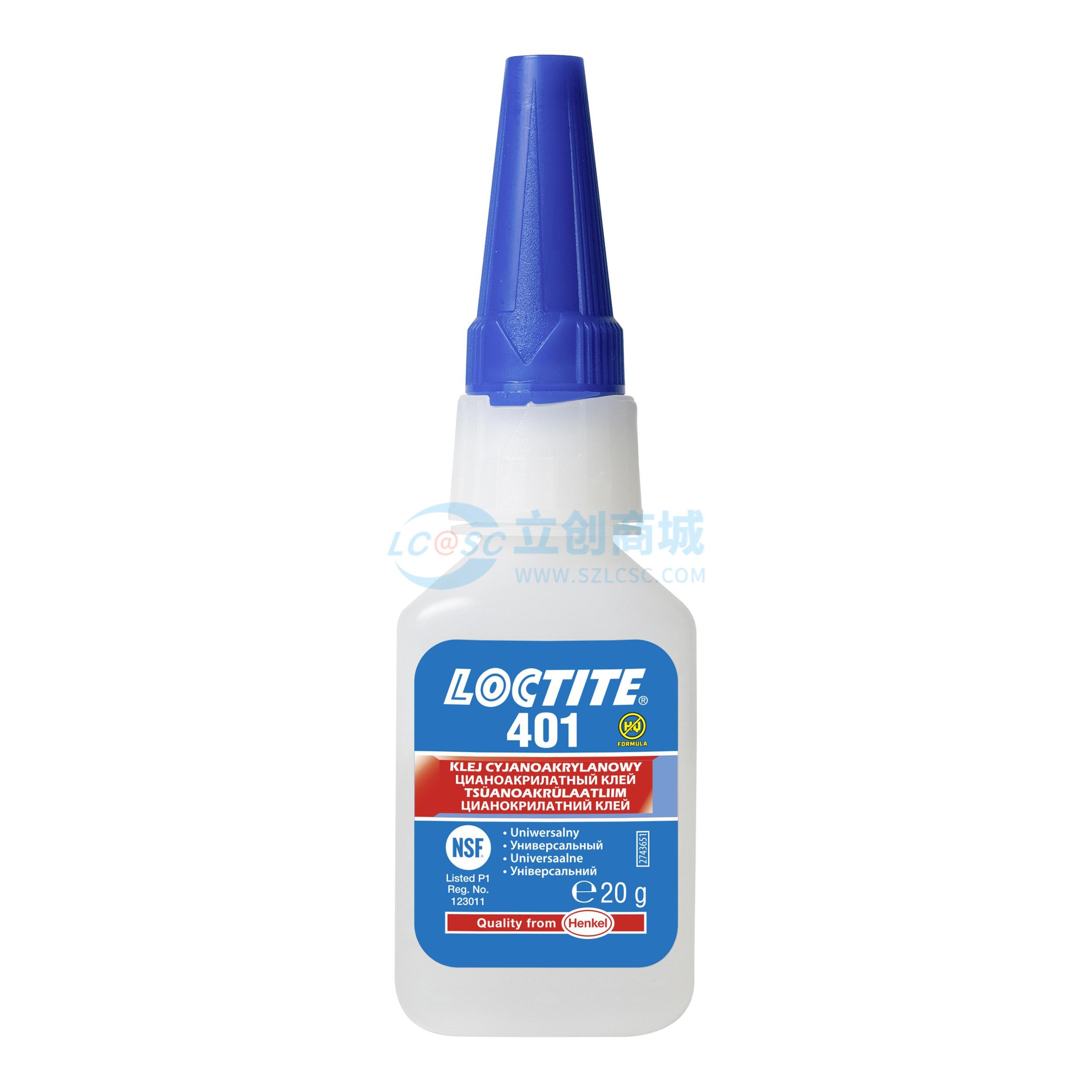 LOCTITE 401 BO20G EN/CH实物图