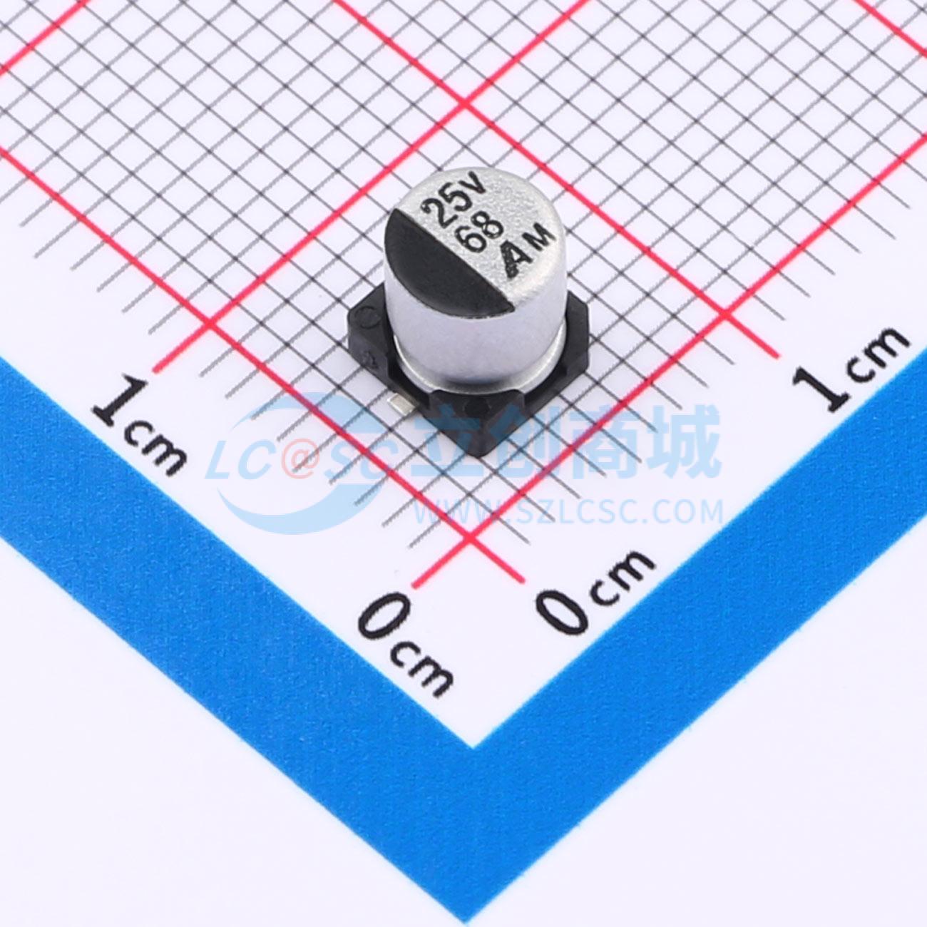 点击查看大图 GVM1E686M0506CN实物图