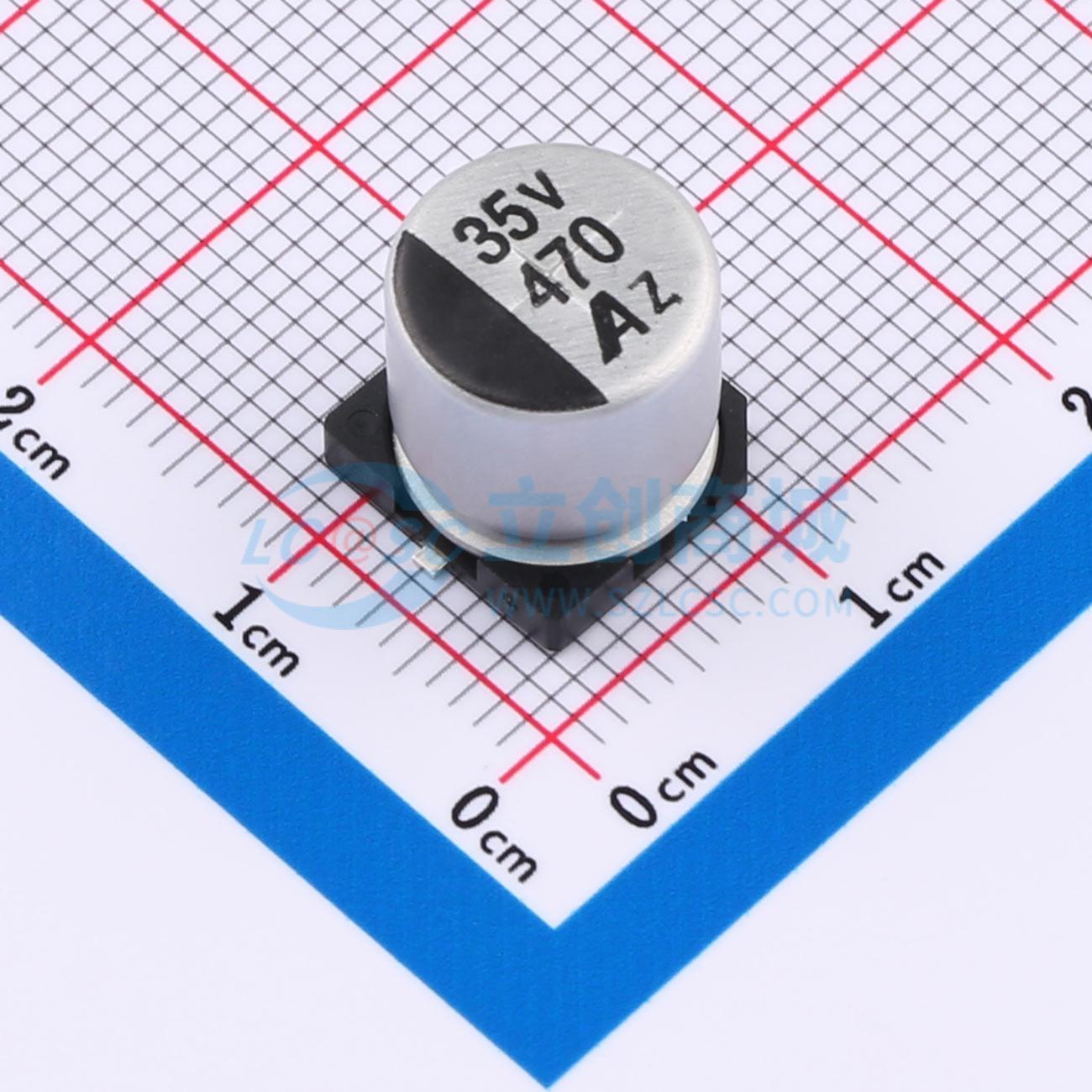 点击查看大图 GVZ1V477M1010CN实物图