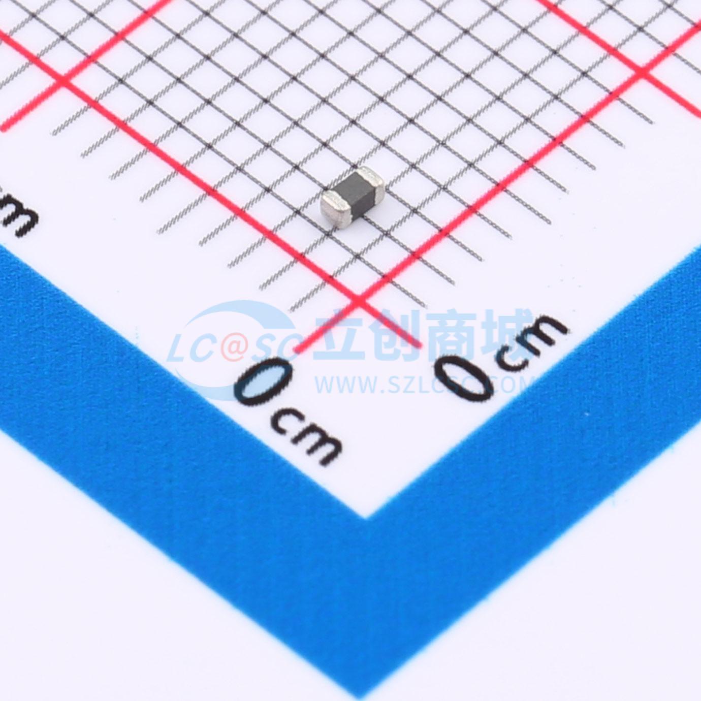 点击查看大图 XRCB1608U221-0R3TF实物图