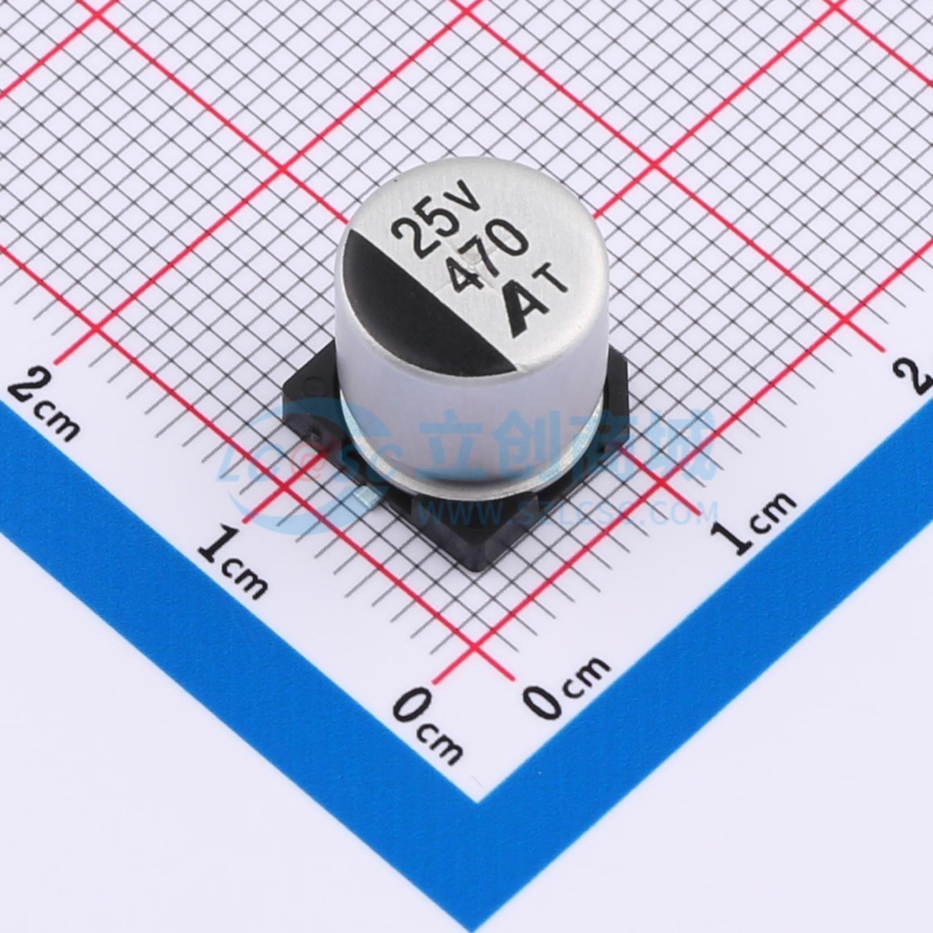 点击查看大图 GVT1E477M1010CN实物图