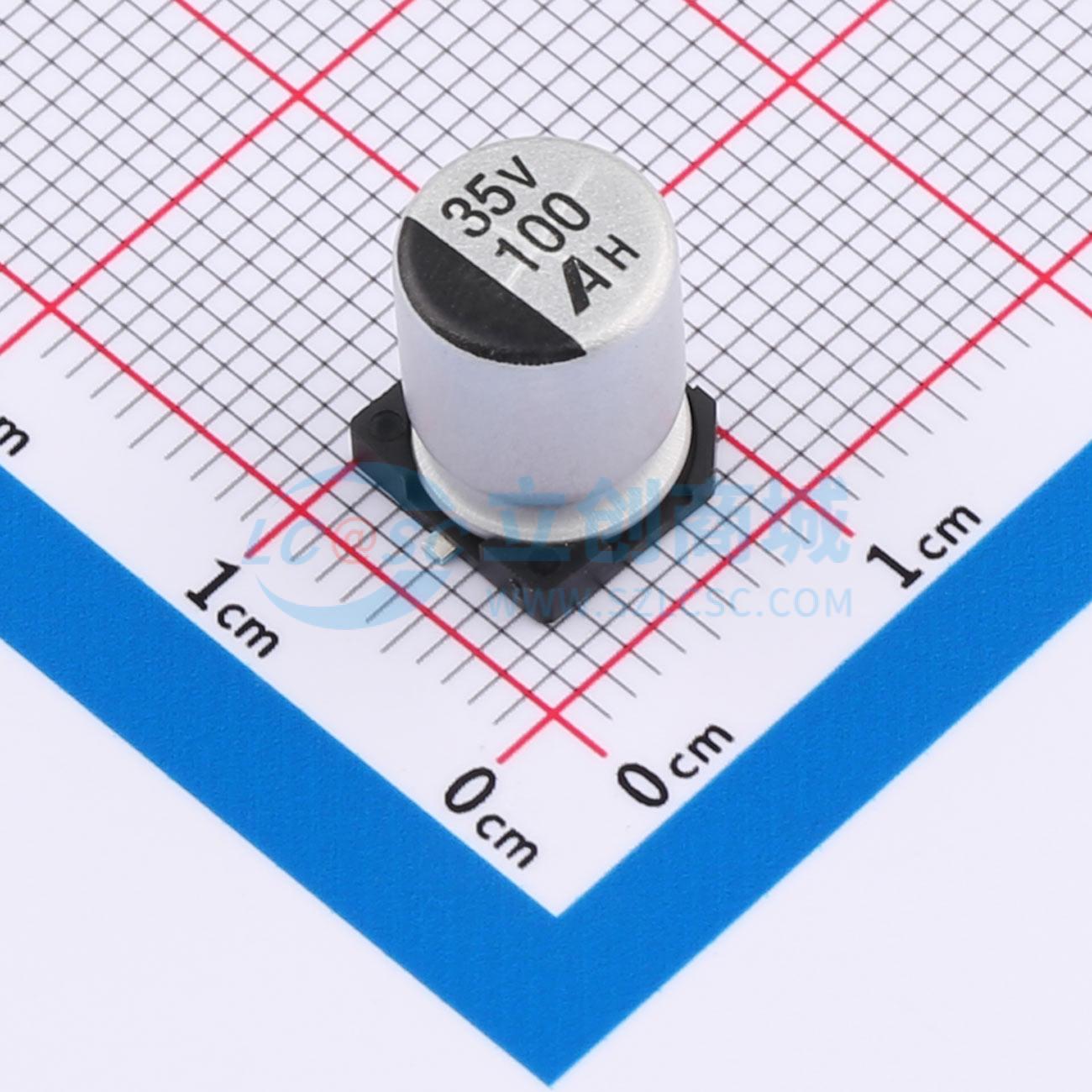 点击查看大图 GVH1V107M0810CN实物图