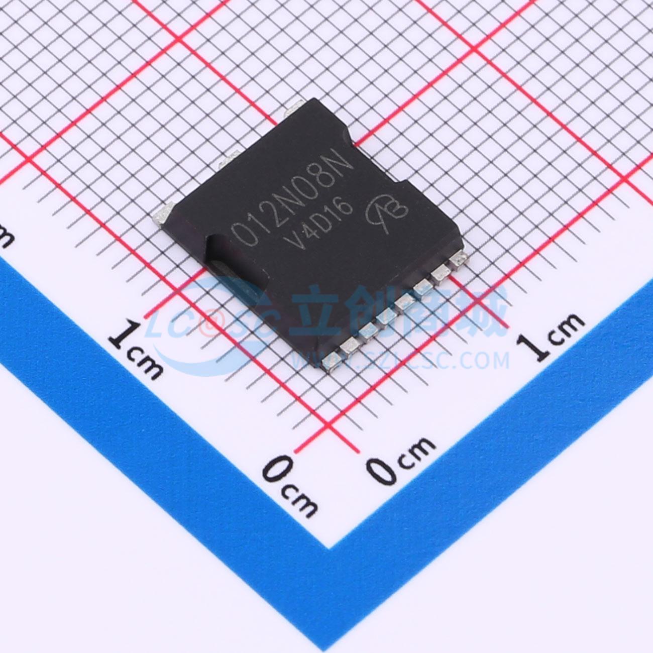 点击查看大图 IPT012N08N5-VB实物图