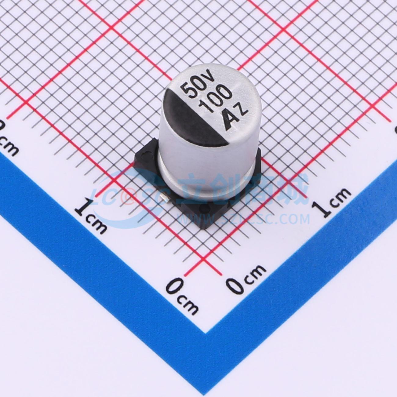 点击查看大图 GVZ1H107M0810CN实物图