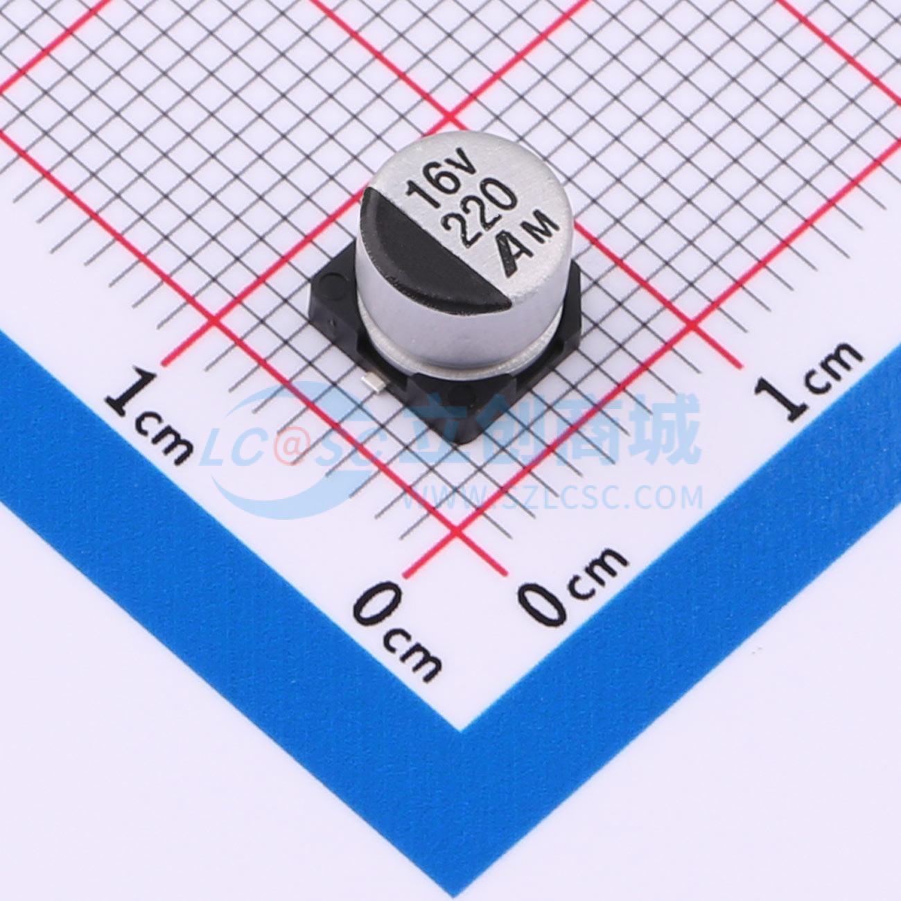 点击查看大图 GVM1C227M0606CN实物图