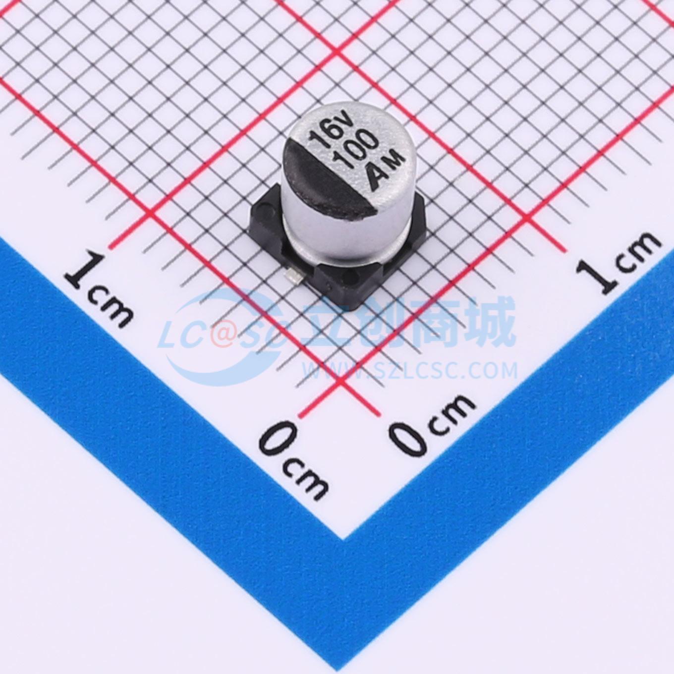 点击查看大图 GVM1C107M0506CN实物图