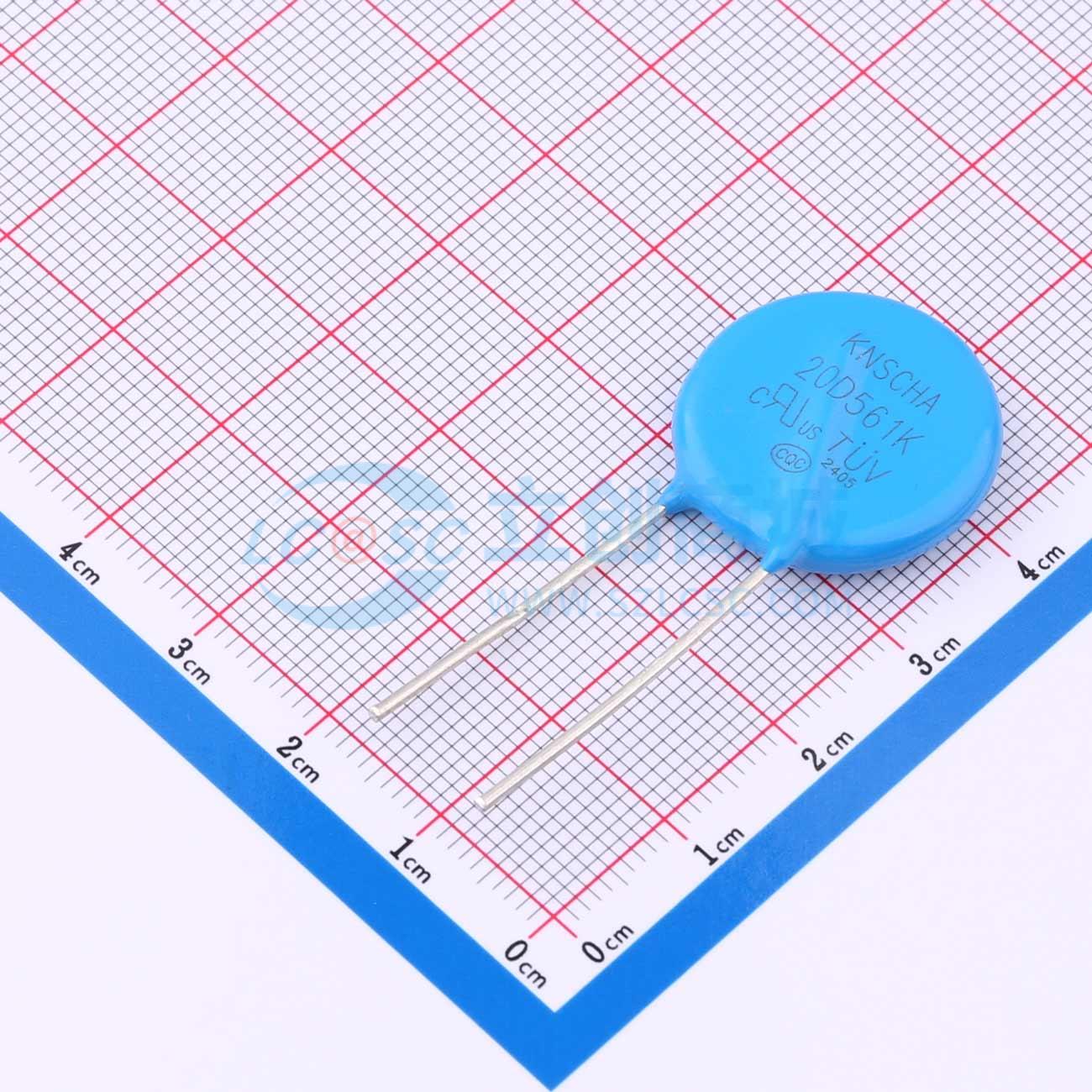 点击查看大图 MOV20D561K206RV117实物图