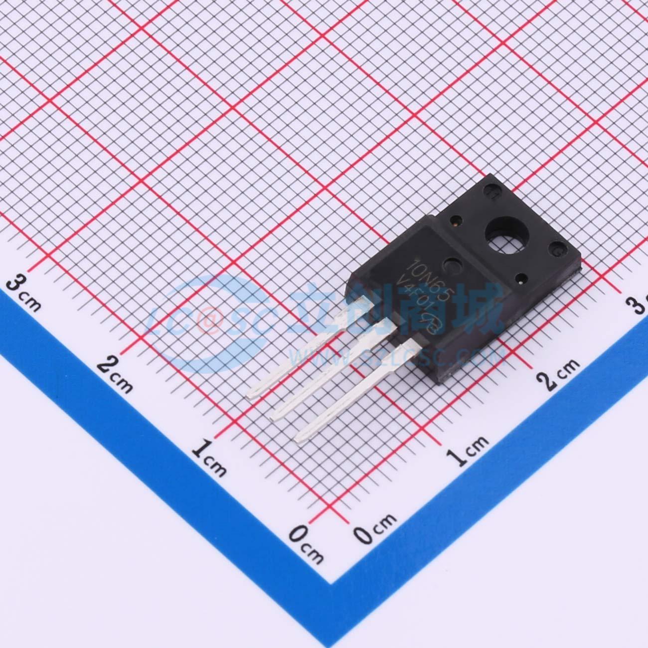 点击查看大图 10N65KL-TF3-T-VB实物图