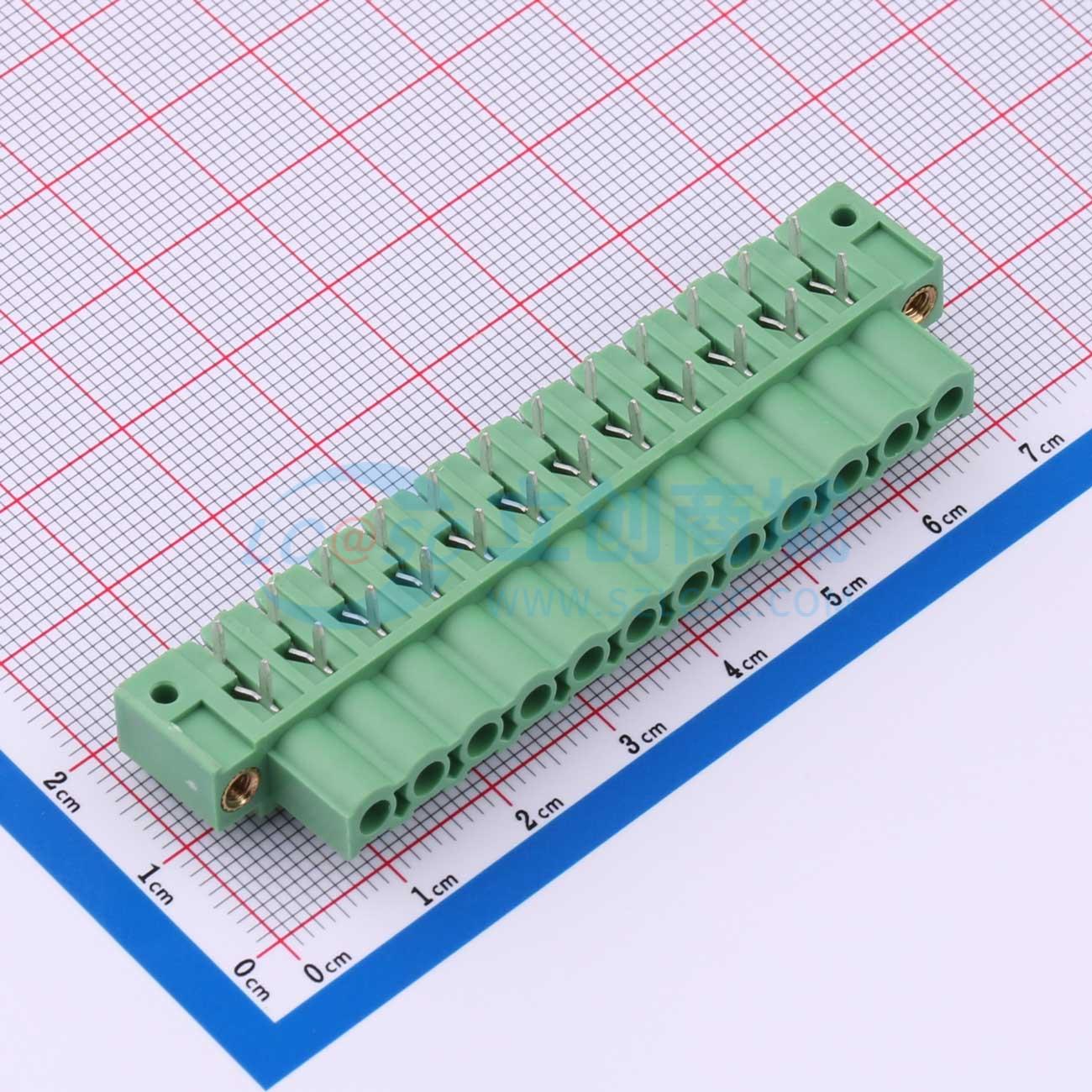 点击查看大图 DB2EAM-5.08-12P-GN实物图