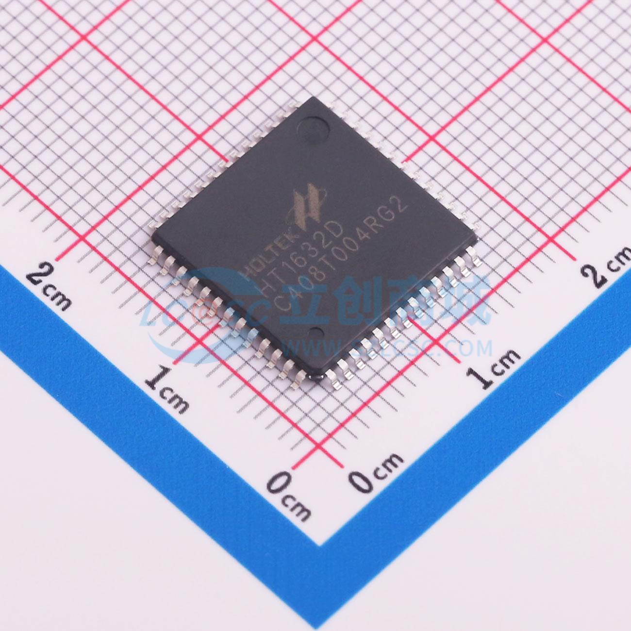HT1632D-52LQFP-2.0实物图