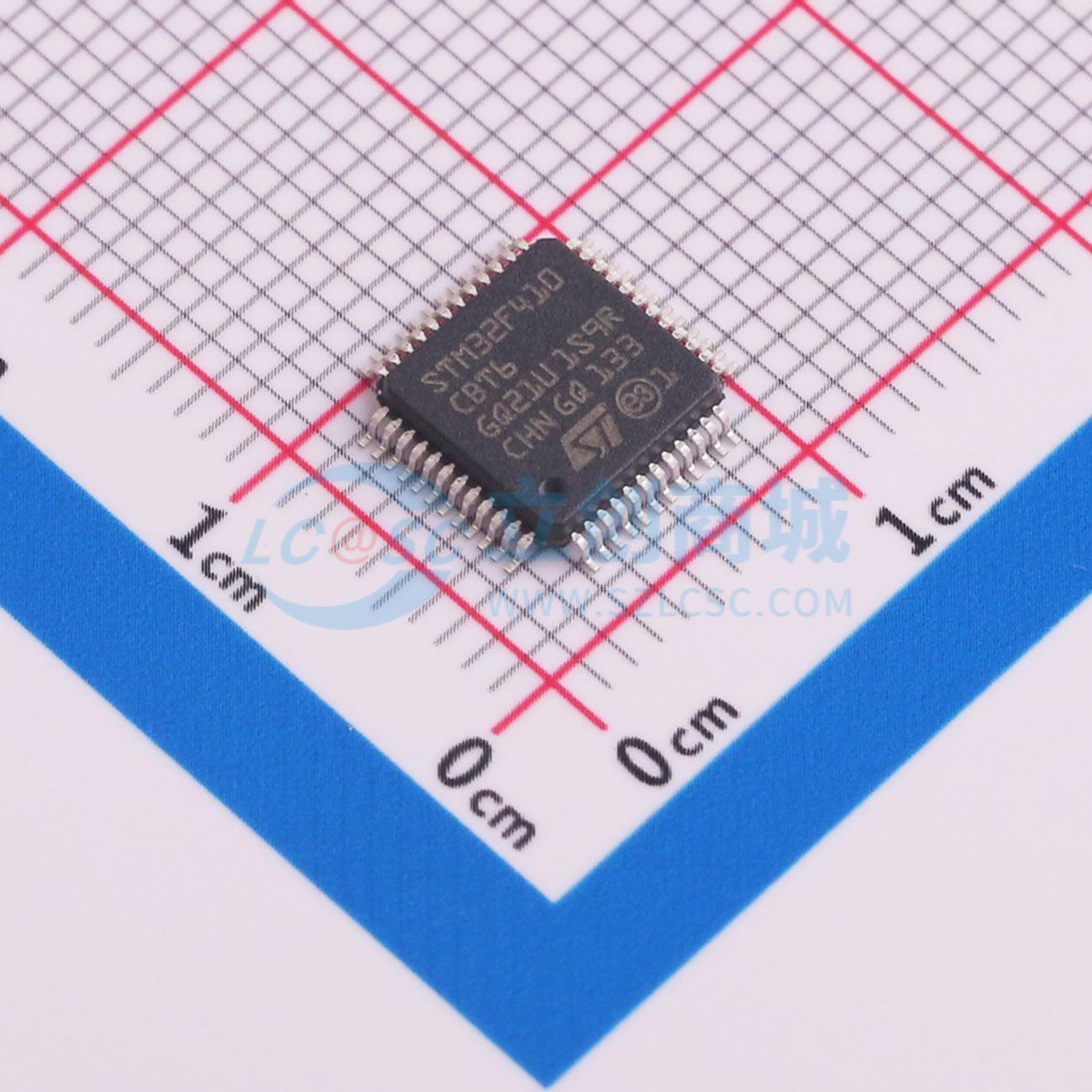 点击查看大图 STM32F410CBT6实物图