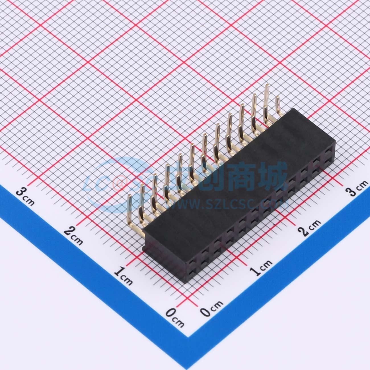 点击查看大图 FG-PM2.54-2-12PW-H8.5实物图