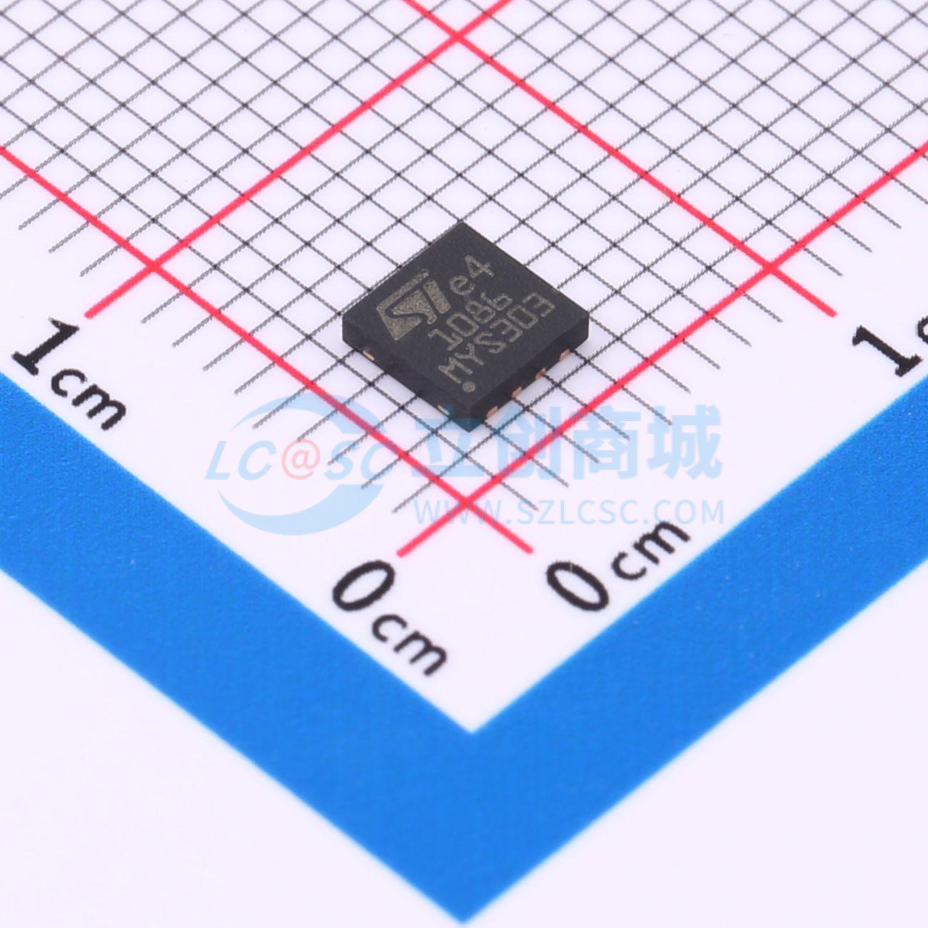 点击查看大图 LD1086PUR实物图