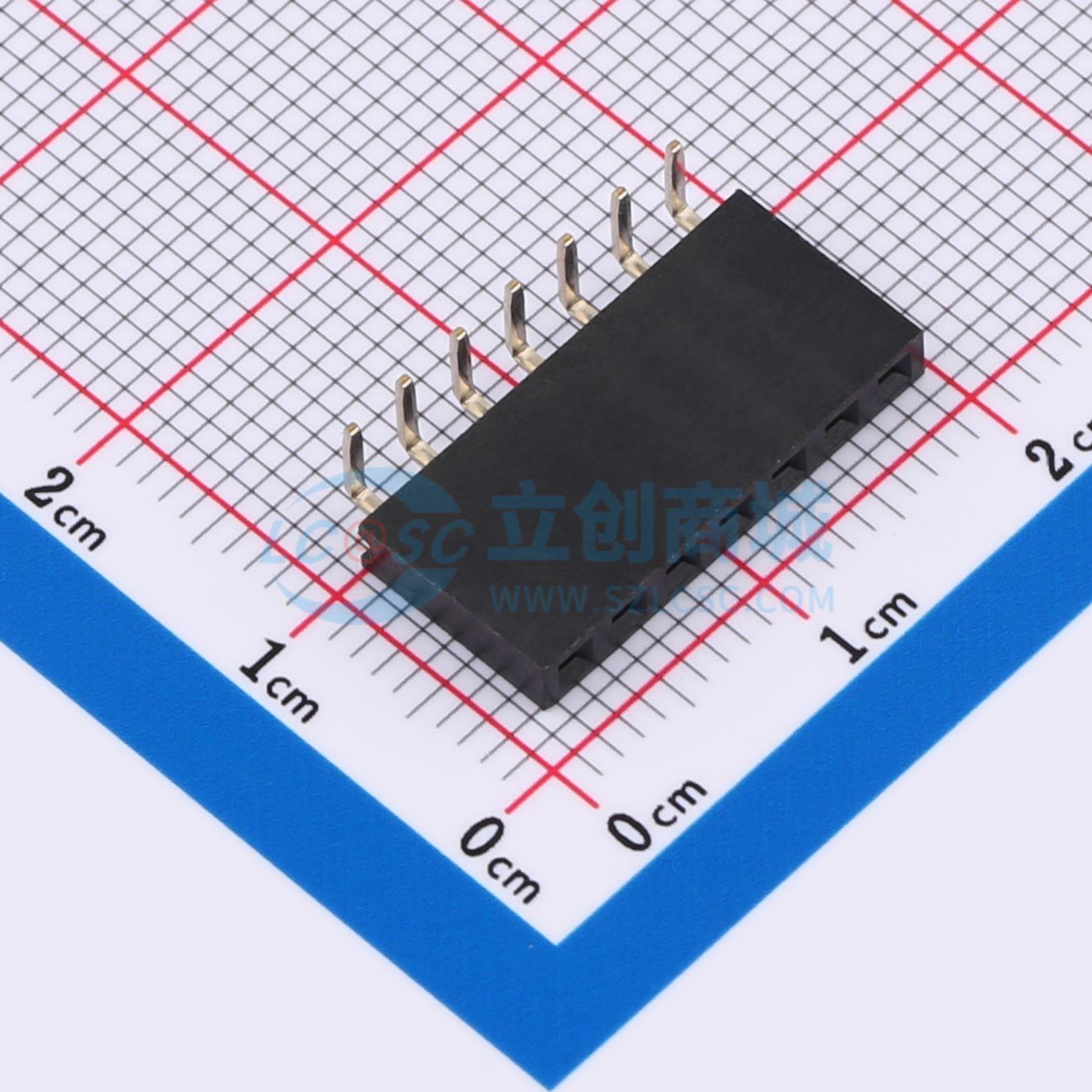 点击查看大图 FG-PM2.54-1-07PW-H8.5实物图