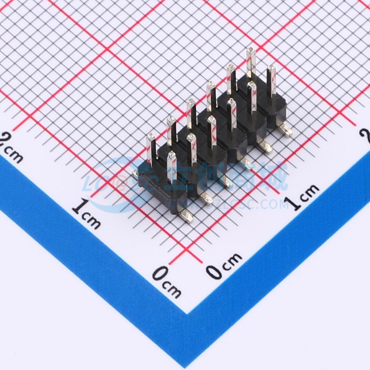 点击查看大图 FG-PZ2.54-2-06P-SMT实物图
