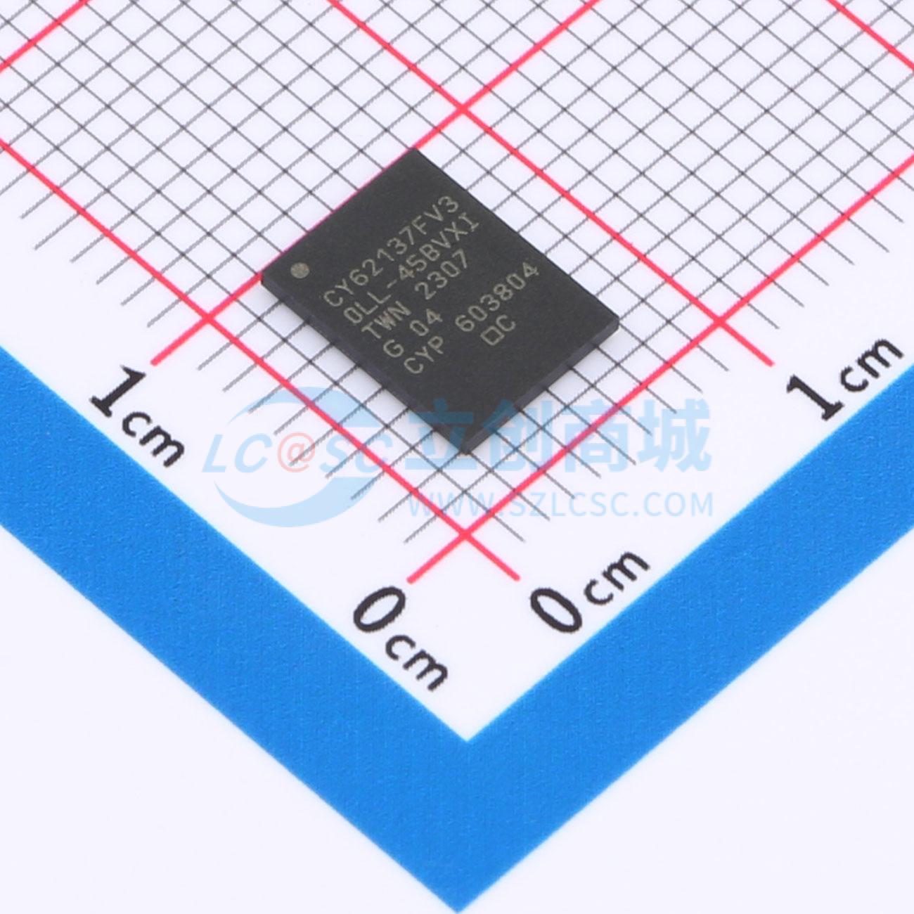 点击查看大图 CY62137FV30LL-45BVXI实物图