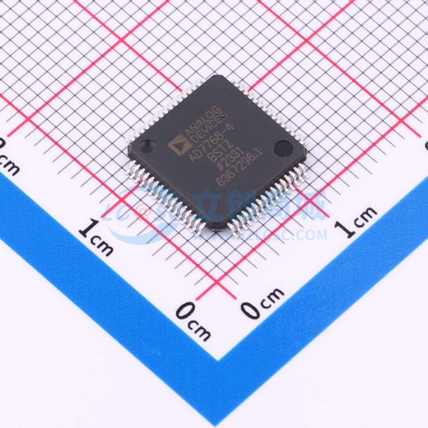 点击查看大图 AD7768-4BSTZ实物图